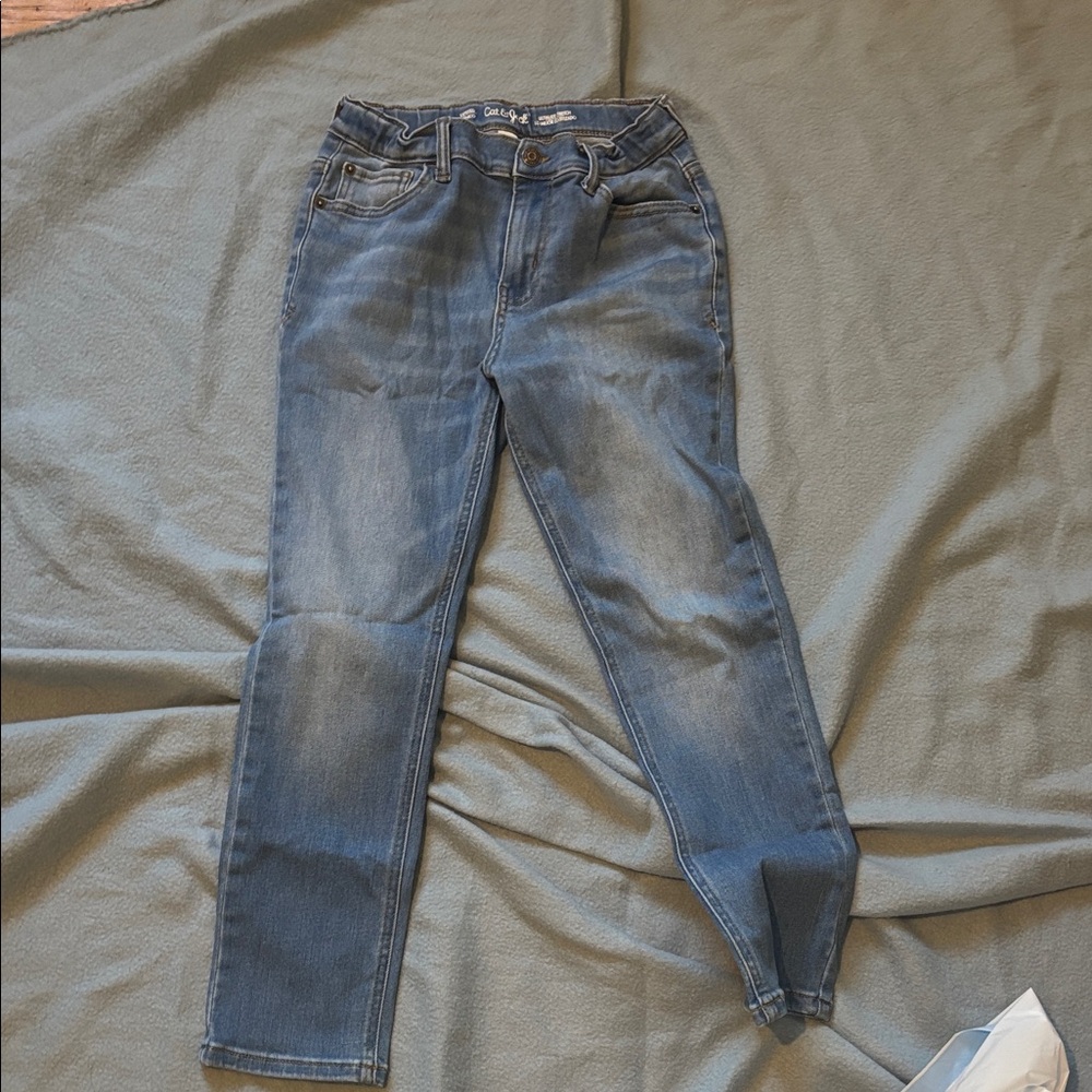 Cat & Jack Women's Skinny Jeans in Blue